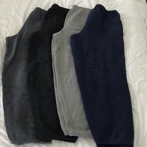 Hanes(4) and Old Navy (2) boys sweatpants